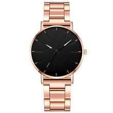 Load image into Gallery viewer, 2021 Minimalist Men&#39;s Fashion Ultra Thin Watches Simple Men Business Stainless Steel Mesh Belt Quartz Watch Relogio Masculino
