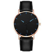 Load image into Gallery viewer, 2021 Minimalist Men&#39;s Fashion Ultra Thin Watches Simple Men Business Stainless Steel Mesh Belt Quartz Watch Relogio Masculino
